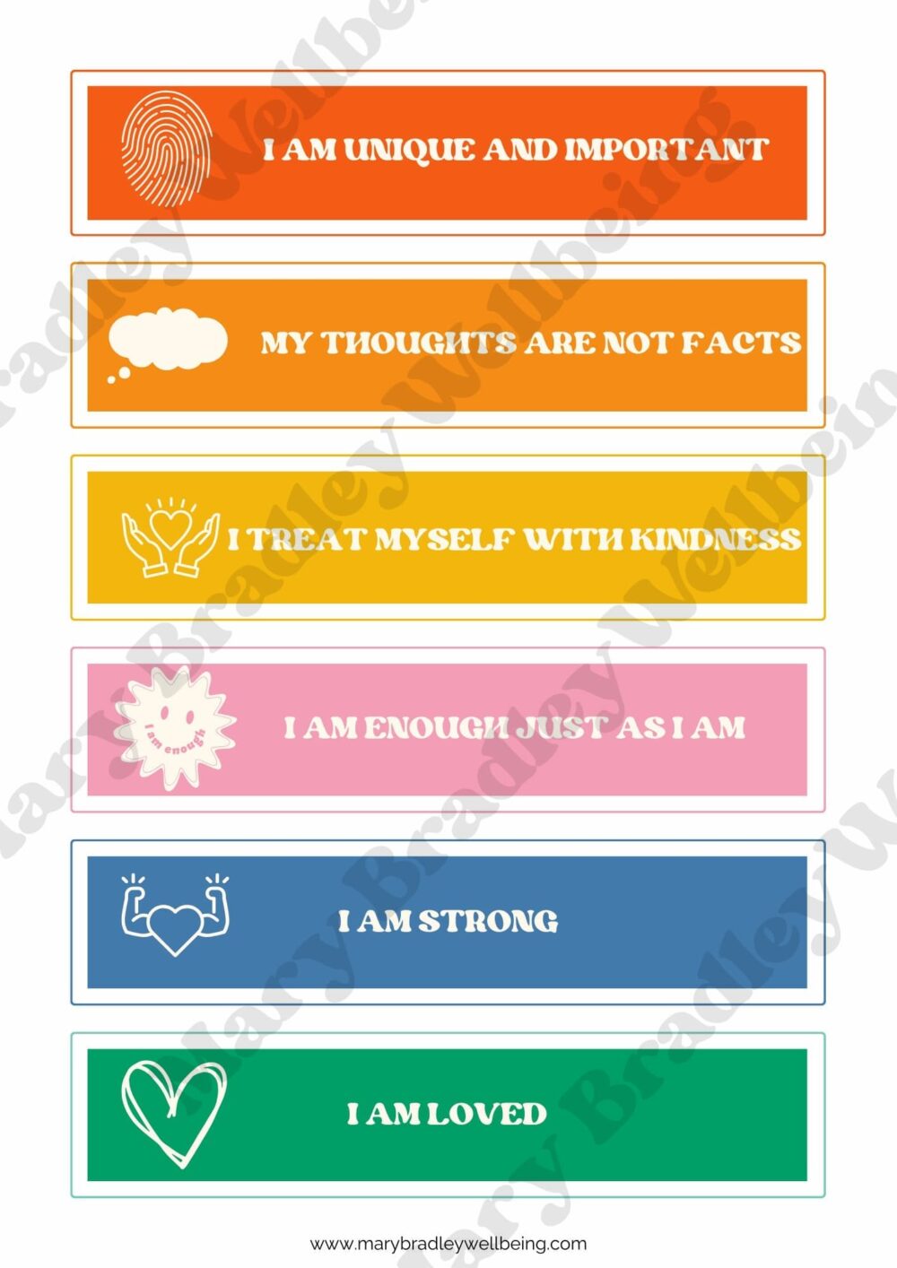 Mindfulness Prints for the Classroom